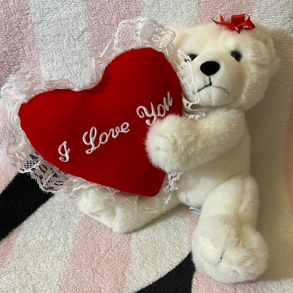 SKM Enterprises Valentine’s Day Stuffed Teddy Bear - Picture 2 of 8